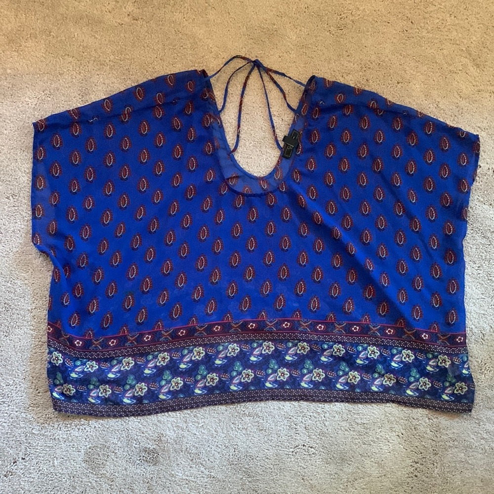 Jessica Simpson sheer blouse size XS/S. Worn once
